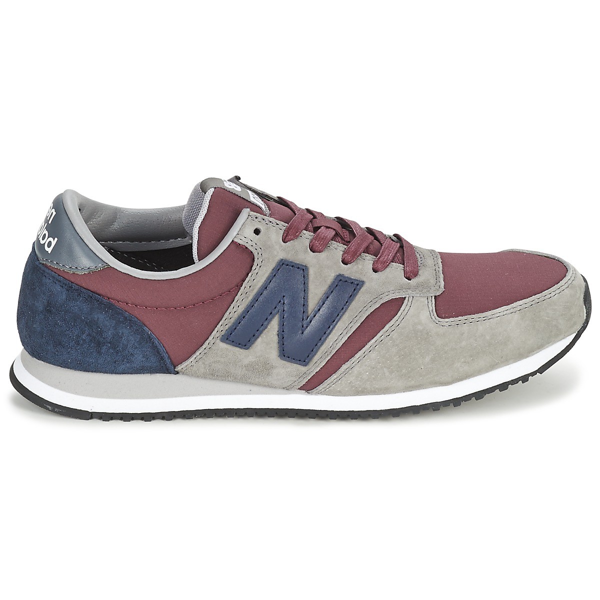 new balance grise et bordeau